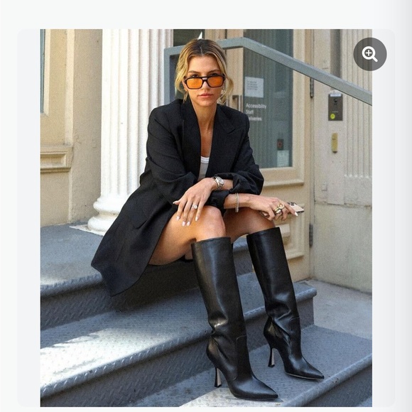 Stuart Weitzman Shoes - Stuart Weitzman Black Patron Over the Knee Boots